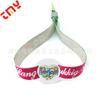 Pulsera de Etiqueta Tejida Rfid de Comercio Exterior Tarjeta Pequeña Desechable Pvc Música Nfc Código de Barras Fo8 Personalización de Tarjeta Pulsera