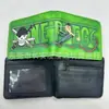 Cartera One Piece Estilo Tres Espadas de Zoro One Piece Unisex Estilo Corto de PU 80% de descuento Portatarjetas Gabinete Universal