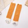 Calcetines de Coral Fleece para Mujer, Calcetines Gruesos Cálidos de Invierno para el Suelo, Lindos Calcetines con Forma de Pata de Gato, Calcetines de Casa de Tubo Medio para Dormir, Calcetines de Toalla
