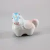 Manualidades de Cerámica de Caballo Lindo Adornos Pequeños Caballo de la Fortuna Sostenedor de Palillos Pequeño Caballo Sostenedor de Palillos Portalápices Decoración del Hogar
