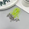 Accesorios de Joyería DIY Cierre de Langosta Correa para Teléfono Cordón Colorido Colgante Hecho a Mano Cuerda para Colgante Cadena para Teléfono Cuerda para Colgante Correa de Muñeca