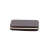 Caja de hojalata con tapa abatible, caja metálica universal para auriculares, productos digitales, cosméticos, base de maquillaje, caja de almacenamiento de sombras de ojos, caja metálica pequeña