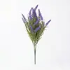 Atacado Flor Artificial Lavanda Planta Acessórios de Parede Roxo Erva Zero Cheiro Sala de Amostras Decoração Arte Floral Decoração Amazon