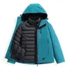 Estilo Montaña Instantáneo Alternativa de Alta Gama a la Chaqueta Impermeable C6 3 en 1 con Relleno de Plumas Air Mountain Rain 1 para Mujer