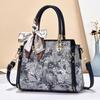 Bolsas Femininas da Moda Estilo Chinês, Bolsas de Mão Estampadas Retrô, Decoração com Lenço de Seda, Bolsas Transversais de Ombro para Mães, Vendas Diretas da Fábrica