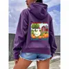 Moletom com Capuz Estampado Biscoito de Abóbora Bênção da Colheita Comércio Exterior Transfronteiriço Temu Amazon Wish Peça Única