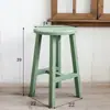 Taburete de Escritorio Rústico de Madera Maciza Estilo Vintage, Silla Pequeña Creativa Personalizada, Soporte para Flores, Accesorio de Decoración para el Hogar, Accesorio Decorativo, Adorno
