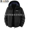 Diretamente do fabricante, jaqueta masculina com capuz para atividades ao ar livre, casaco tático de fleece para primavera e outono, jaqueta soft shell à prova de vento
