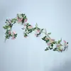 Vines de Flor de Cerejeira Coloridas e Charmosas, Flores Artificiais, Flores Falsas para Casamento e Decoração de Casa, Atacado