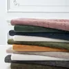 Tela de Chenilla Lisa Engrosada en Stock para Tapicería de Sofá, Maletas, Cojines, Almohadas, Manualidades, Imitación de Algodón y Lino de Poliéster