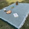 [Exclusivo transfronterizo] tapete de picnic para exteriores mantel de lino manta de camping mantel de ambiente tapete de picnic tapete para salidas