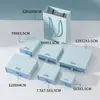 Caixa gaveta para joias em relevo estilo francês, conjunto de presente de joias com padrão de rosas, caixa de presente para anel e pulseira, disponível para atacado
