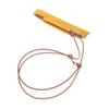 Estuche de Cuero Simple para Colgar en el Cuello Estilo Japonés Anti-pérdida Soporte para Bolígrafos para Colgar en el Cuello Estuche para Bolígrafos Distintivo Estuche de Almacenamiento Suelto para Bolígrafos de Estudiante