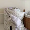 Manta CELING Estilo Coreano, Un Lado Algodón Tejido Súper Suave, Un Lado Terciopelo de Frijol Calmante, Individual/Doble Persona, Lavable a Máquina, Colcha de Primavera/Otoño, Colcha de Invierno