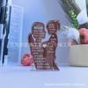 Adornos de Escritorio con Empalme Acrílico Creativo Transfronterizo Carta de Amor para Esposa Confesión Romántica Manualidades para Decoración del Hogar Stock Listo