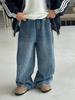 Jeans para niño con forro polar 2025 Invierno Nuevo Pantalón largo casual engrosado para niños, Pantalón de moda de otoño e invierno para niños grandes