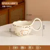 Juego de cuenco y plato de cerámica con underglaze de tostada para drop-shipping, regalo de cumpleaños, alto valor estético, vajilla para parejas, platos, cuencos de sopa