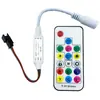 Controlador de LED RF17 chave mini sem fio RF LED barra de luz mágica com controlador de dimerização