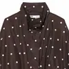 Ins ropa de mujer al por mayor estilo europeo y americano transfronterizo otoño nuevo chaqueta bomber de lunares con cuello alto 6318278
