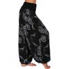 Calças Femininas Nova Coleção Primavera/Verão 2026 Estilo Europeu e Americano Amazon Estampadas Soltas Casuais Wide-Leg Calças Femininas Calças Harem