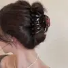 Pinza para el pelo versátil de calabaza para mujer, tamaño grande, nuevo estilo 2025, pinza de tiburón de alta gama para recogidos en la parte trasera de la cabeza