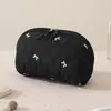 Nueva Bolsa de Almacenamiento de Medio Círculo Latido del Corazón de Runhui, bolsa de almacenamiento de ropa interior de tamaño grande, bolsa de viaje para ropa interior, bolsa de sujetador de moda