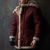 Sitio Independiente Chaqueta de Hombre Más Vendida Amazon Otoño e Invierno Abrigo Engrosado Gamuza Cálido Abrigo de Piel Sintética Chaqueta de Algodón
