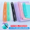 Wenchai Binder Espiral de Encuadernación Gran Capacidad 30 mm * 30 Círculos A4 Plástico Colorido Cortable PP Hebilla Elástica