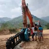 Excavadora Personalizada Máquina Zanjadora Doble Cadena Máquina Zanjadora Multifunción Ranuradora de Piedra para Bordes de Carretera