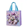 Buquês de Flores Pintadas Transfronteiriços, Sacolas de Presente Requintadas para Feriados, Mini Bolsas Tote, Sacolas de Presente, Sacolas de Presente de Natal