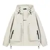 Jaqueta Estilosa Masculina Primavera e Outono 2026, Marca Trendy High Street Ins, Estilo de Hong Kong, Estilo Harajuku Japonês, Versão Coreana, Jaqueta de Corte Solto