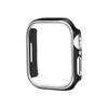 Para Apple Watch 6iwatch7 funda protectora galvanizada de dos colores funda de PC media cubierta funda applewatch se
