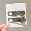 Presilhas de Cabelo Desenho Animado Fofas para Mulheres 2026 Novo Estilo High-End Presilha para Franja Lateral Grampo de Cabelo Acessório de Cabelo
