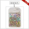 Ventas de comercio exterior arte de uñas lentejuelas finas de corazón Parche láser de amor joyería de corazón hueco sólido multicolor opcional