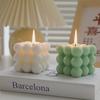 Vela perfumada con forma de cubo de Rubik geométrico, venta al por mayor, fragancia, adornos para el hogar, vela perfumada de cumpleaños, regalo creativo de acompañamiento.
