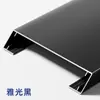 Marco de puerta y contramarco de ventana de aleación de aluminio, moldeo integrado, cubierta de marco metálico, estilo minimalista moderno