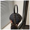 Otoño e Invierno 2025 Nuevo Bolso Retro de Exportación para Niñas, Bolso Cilíndrico Pequeño, Mini Bolso Cruzado de Cadena para Llevar de Mano