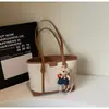 Bolso Grande de Estilo Coreano para Mujer 2026 Verano Nuevo Bolso de Hombro Casual Simple para el Trabajo y los Viajes Cotidianos Bolso Tote