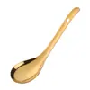 Colher de Arroz de Aço Inoxidável 304, Colher de Sopa Colorida, Concha, Colher para Buffet, Colher de Sopa Comunal, Colher de Servir Doméstica