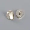 Botões Plásticos de Metal Imitação de Formato Irregular, Botões Decorativos Irregulares Dourados para Casacos, Botões Retrô Estilo Britânico para Trench Coats