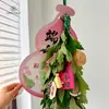 Festival del Bote del Dragón Xinyou Bote del Dragón DIY y Colgante de Zongzi de Artemisa Decoración de Cartón Colorida de Doble Cara Regalo
