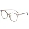 Armazones de Lentes Unisex para Estudiantes Transfronterizos, Armazones Redondos Grandes, Lentes Retro Sin Graduación, Lentes con Filtro Azul, Venta en Vivo de Tiktok