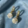 Argola de Orelha Elegante Nova Moda Luxo Leve Argola de Prata S925 Brincos de Pedra Olho de Gato Brincos Exquisitos Nicho Atacado Feminino
