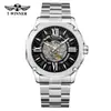T-Winner/Victor 8184 Estilo Europeo y Americano Moda Masculina Corte Casual Movimiento Mecánico Reloj para Hombres de Negocios