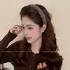 Diadema Ondulada de Lana Estilo Coreano para Otoño e Invierno, de Caña Alta con Dientes para Mujer, Accesorio para el Cabello de Uso Diario, Nuevo Accesorio para el Cabello 2026
