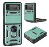 Funda protectora deslizante Samsung Sergeant para teléfono móvil plegable Samsung Z flip 5/4/3 con soporte de anillo push-pull