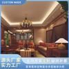 Decoración Personalizada para el Hogar Materiales de Construcción Muebles Hotel Habitación de Huéspedes Dormitorio Juego de Muebles Sencillo Dormitorio Cómodo Panel Cama para el Hogar