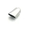 Tubo de escape de coche tubo alargado garganta de cola alargada tubo de silenciador universal para coche universal es tubo de acero inoxidable Fuhe