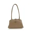 Bolsos para Mujer 2025 Nuevo Bolso Boston Almohada de Cuero Genuino de Alta Gama Bolso Bandolera de Hombro Axila para Mujer Bolso Tejido a Mano