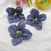 Ponto 8cm Grande Flor de Andorinha Cabeça de Flor Orquídea Coração Artificial Guirlanda DIY Adorno de Cabeça Acessórios de Cabelo Xishuangbanna Flor